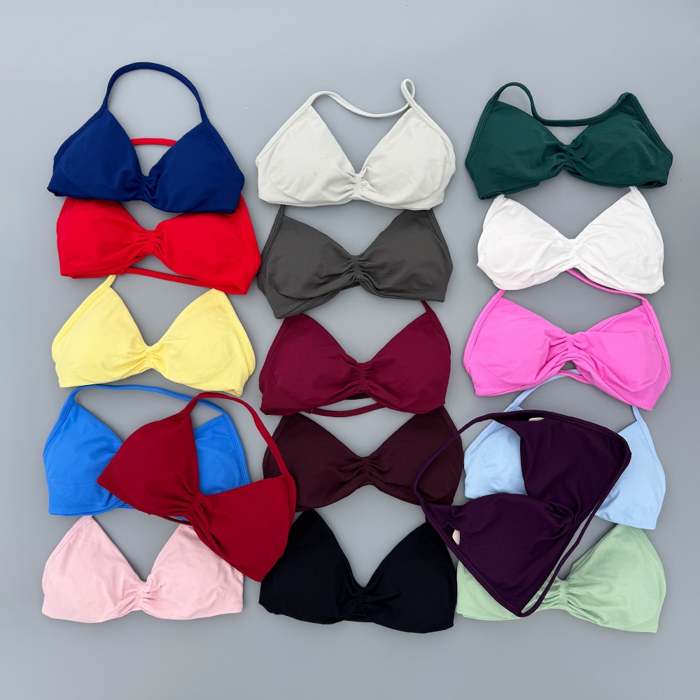 Sportbeha met bandjes Gymtop D - Plunge Bra Push Up recensie en prijs