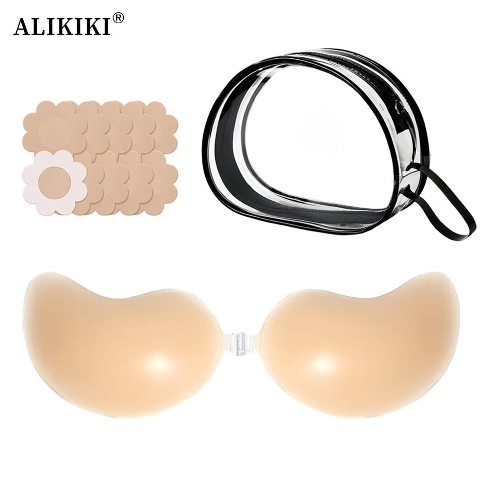 Onzichtbare klevende bh en tep - Backless Bra Sticky recensie en prijs