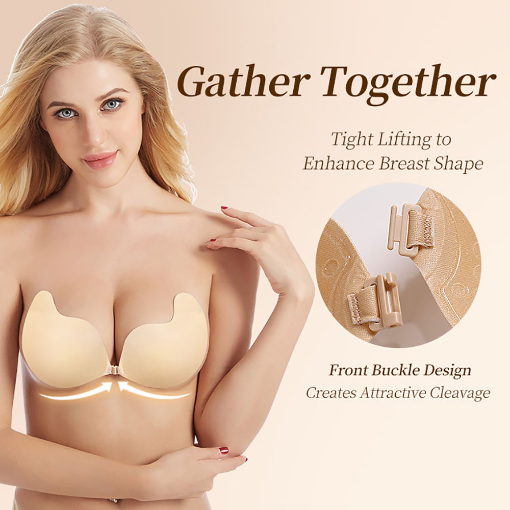 Onzichtbare push-up bh's voor  - Backless Bra Sticky recensie en prijs
